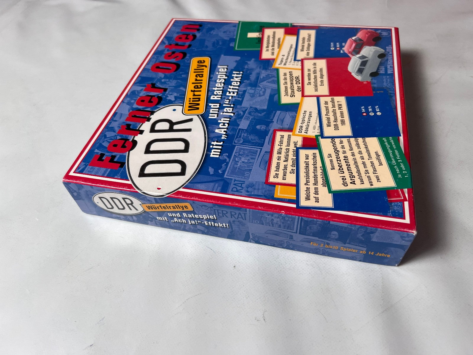 DDR Würfelrallye Ferner Osten Ratespiel Spiel  Vollständig - Ansicht 5