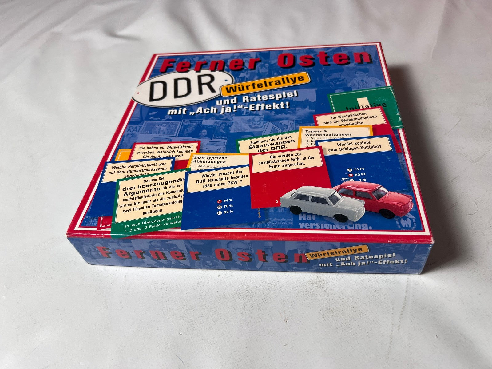 DDR Würfelrallye Ferner Osten Ratespiel Spiel  Vollständig - Ansicht 8