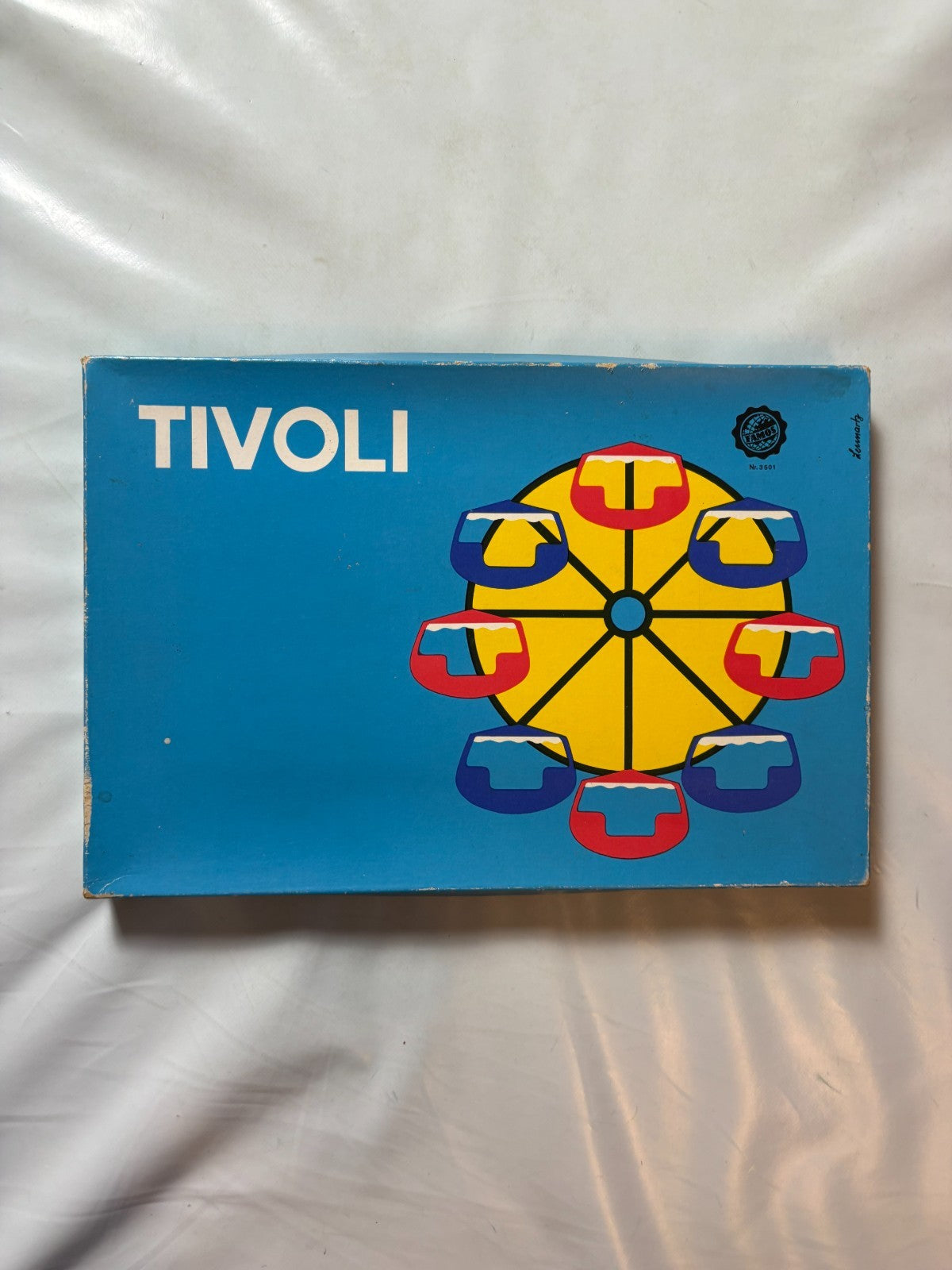 DDR  Würfelspiel  Tivoli  VEB Famos  Vollständig - Ansicht 2