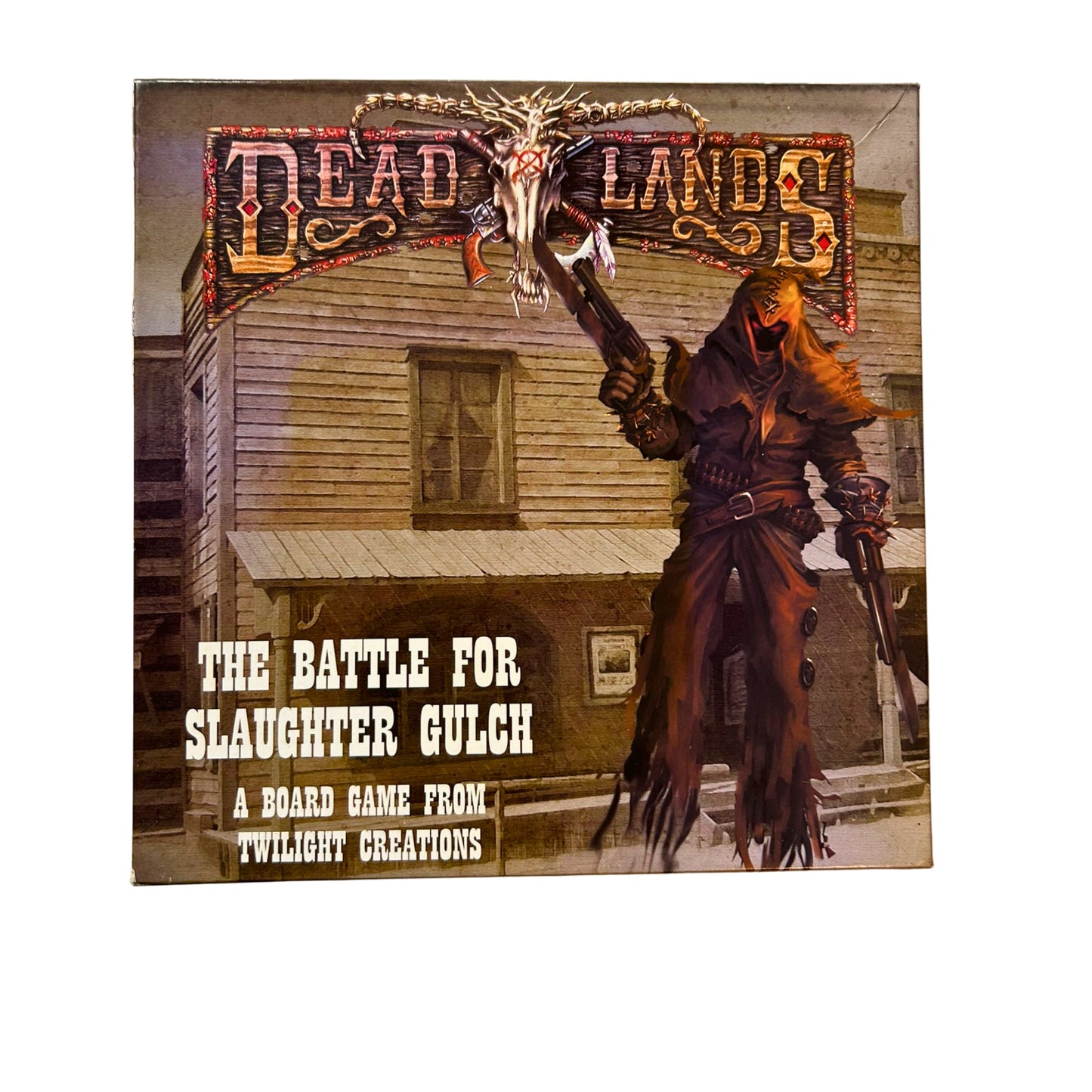 Dead Lands - The Battle for slaughter gulch englisch – SKU A10190 – Gesellschaftsspiel gebraucht kaufen bei Brettspielimperium