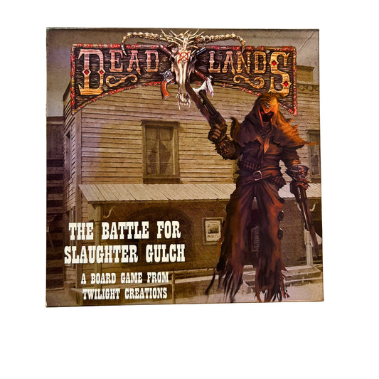 Dead Lands - The Battle for slaughter gulch englisch – SKU A10190 – Gesellschaftsspiel gebraucht kaufen bei Brettspielimperium