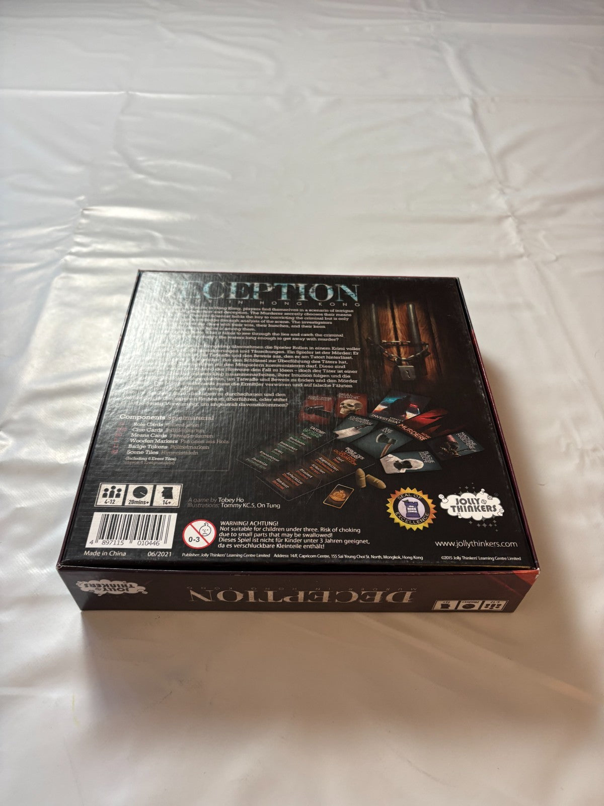 Deception: Murder in Hong Kong Brettspiel - Vollständig - Ansicht 9