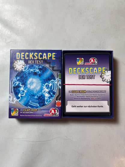 Deckscape - Der Test Spiel Brettspiel Kartenspiel von Abacus - Vollständig - Ansicht 2