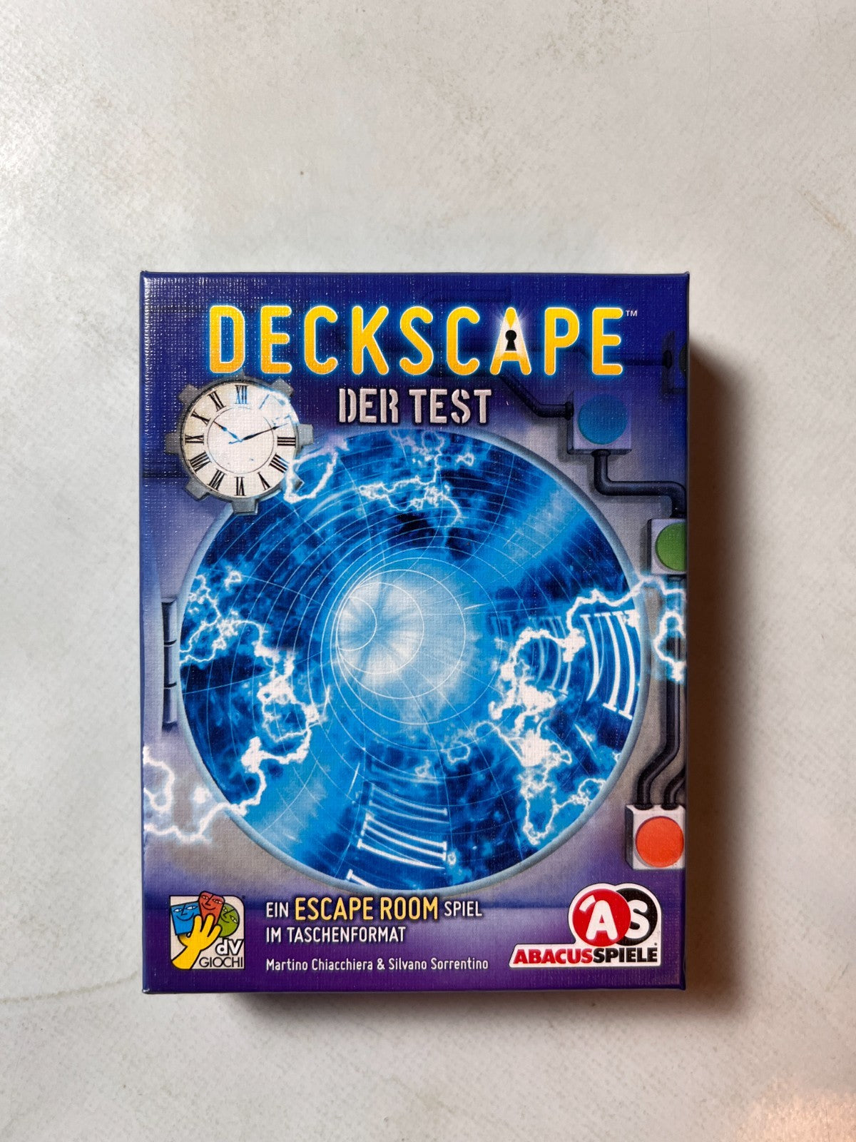Deckscape - Der Test Spiel Brettspiel Kartenspiel von Abacus - Vollständig - Ansicht 3