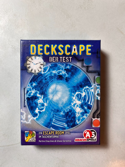Deckscape - Der Test Spiel Brettspiel Kartenspiel von Abacus - Vollständig - Ansicht 3