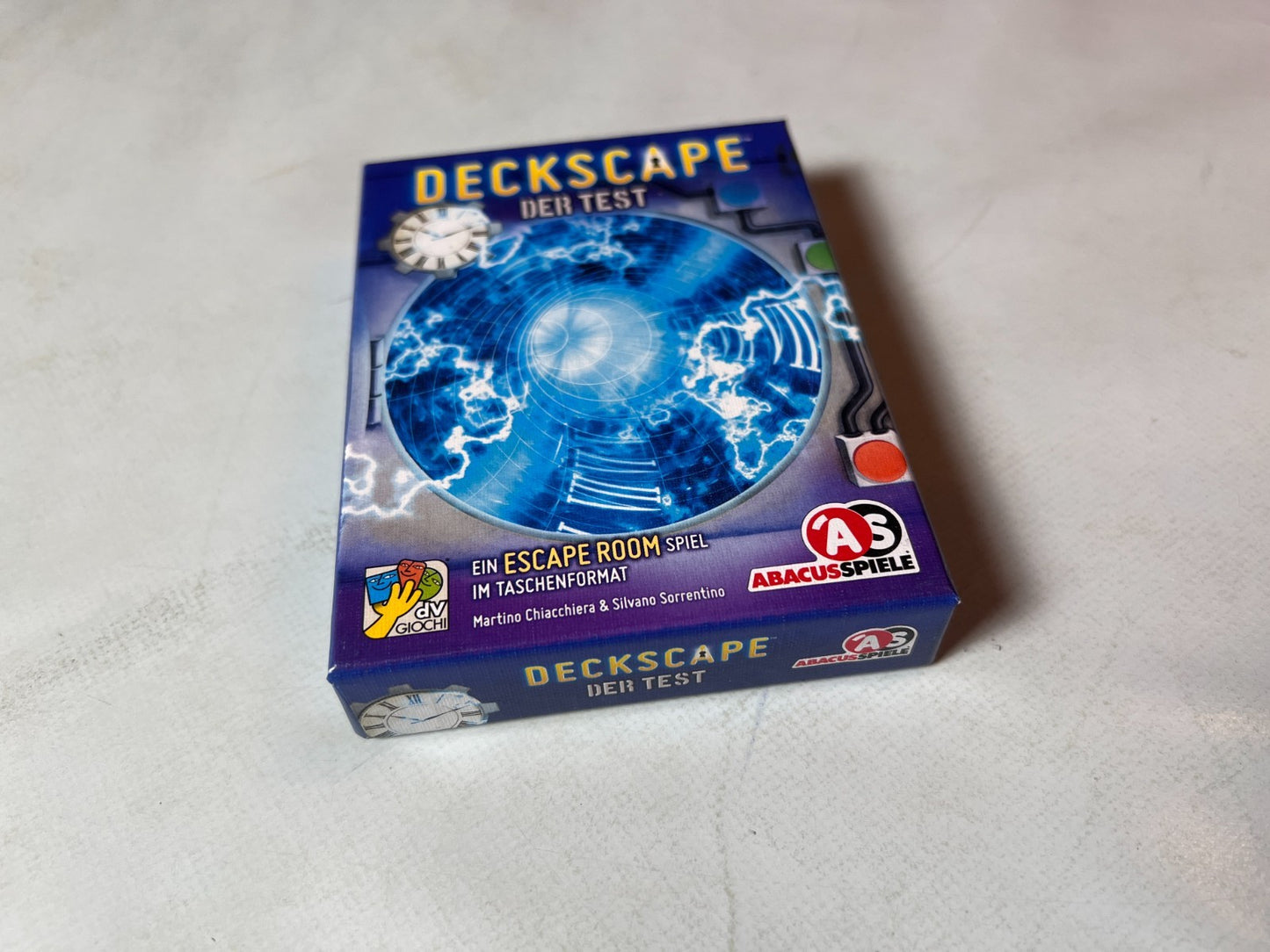 Deckscape - Der Test Spiel Brettspiel Kartenspiel von Abacus - Vollständig - Ansicht 7