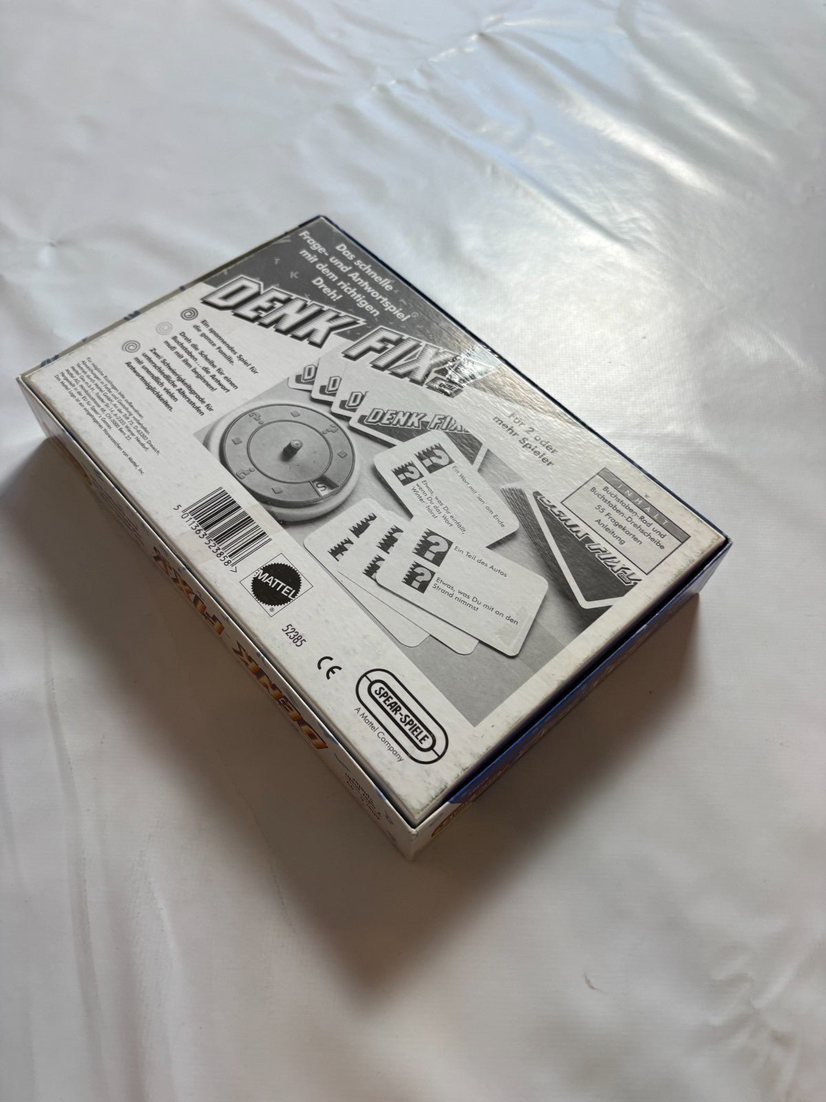 Denk Fix! Quiz 1997 Mattel Spear-Spiele Vintage vollständig - Ansicht 10