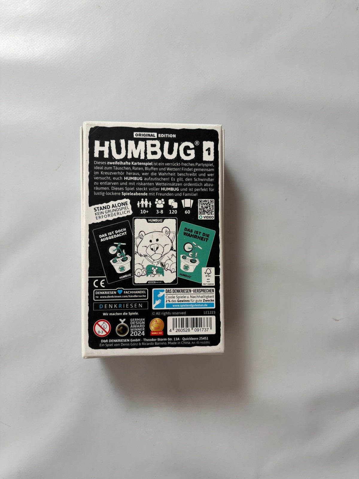 DENKRIESEN - HUMBUG® Original Edition Nr. 1 - Das zweifelhafte - Vollständig - Ansicht 8