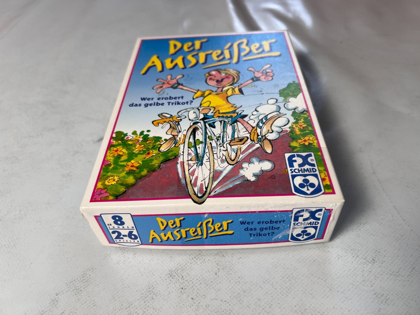 Der Ausreisser FX Schmid Spiel Vintage Kartenspiel Radrennen  Vollständig - Ansicht 7