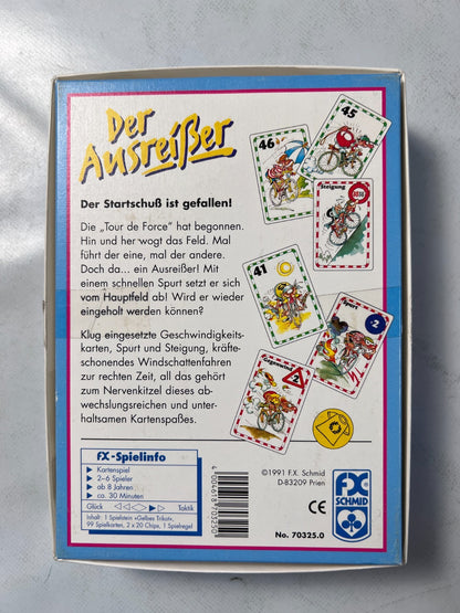Der Ausreisser FX Schmid Spiel Vintage Kartenspiel Radrennen  Vollständig - Ansicht 8
