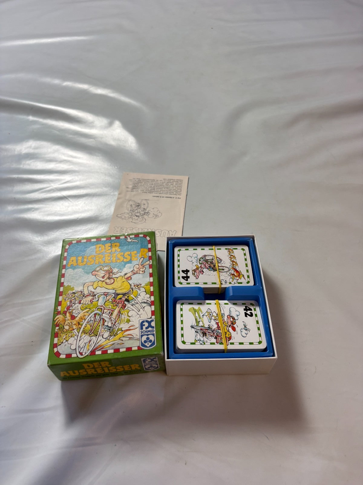 Der Ausreisser FX Schmid Spiel Vintage Kartenspiel Radrennen  Vollständig - Ansicht 9