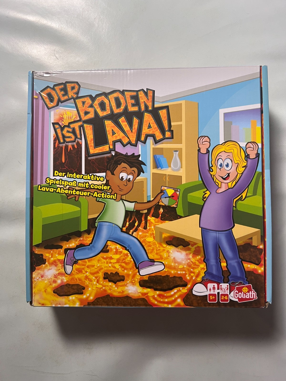 Der Boden ist Lava,  interaktive Spielspaß mit Abenteuer  Vollständig - Ansicht 3