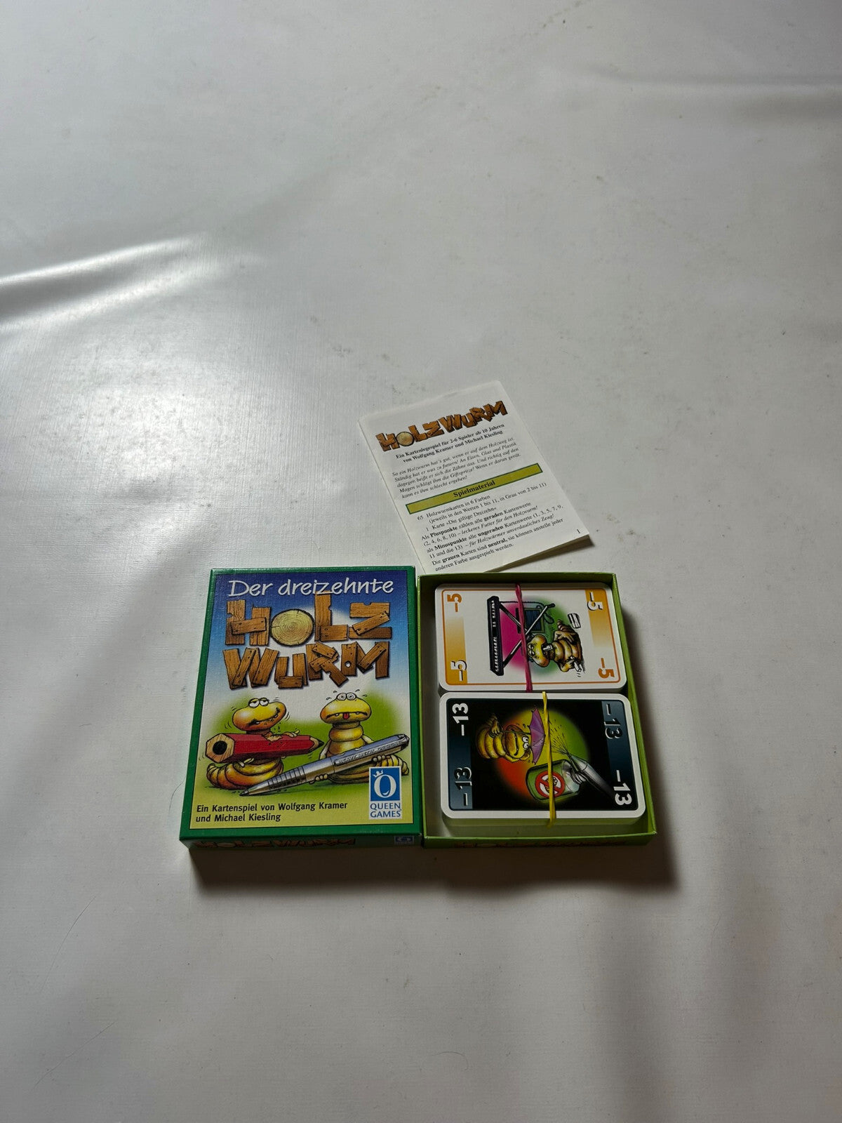 Der dreizehnte Holz wurm Spiel Queen games Gesellschaftsspiel - Vollständig - Ansicht 5