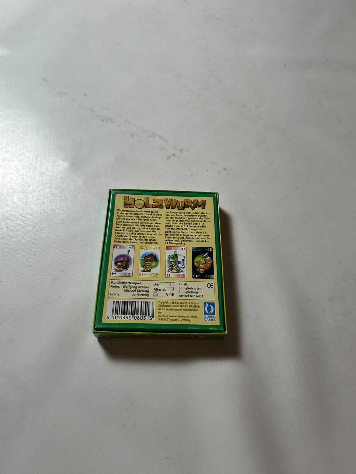 Der dreizehnte Holz wurm Spiel Queen games Gesellschaftsspiel - Vollständig - Ansicht 7