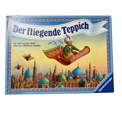 Der Fliegende Teppich Brettspiel Ravensburger Spiel 1983 – SKU A4726 – Gesellschaftsspiel gebraucht kaufen bei Brettspielimperium
