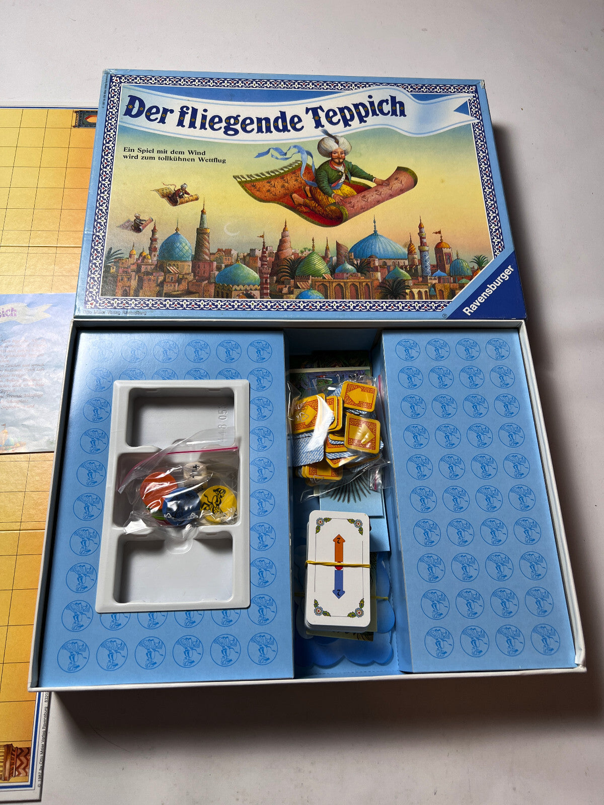 Der Fliegende Teppich Brettspiel Ravensburger Spiel 1983 - Vollständig - Ansicht 2