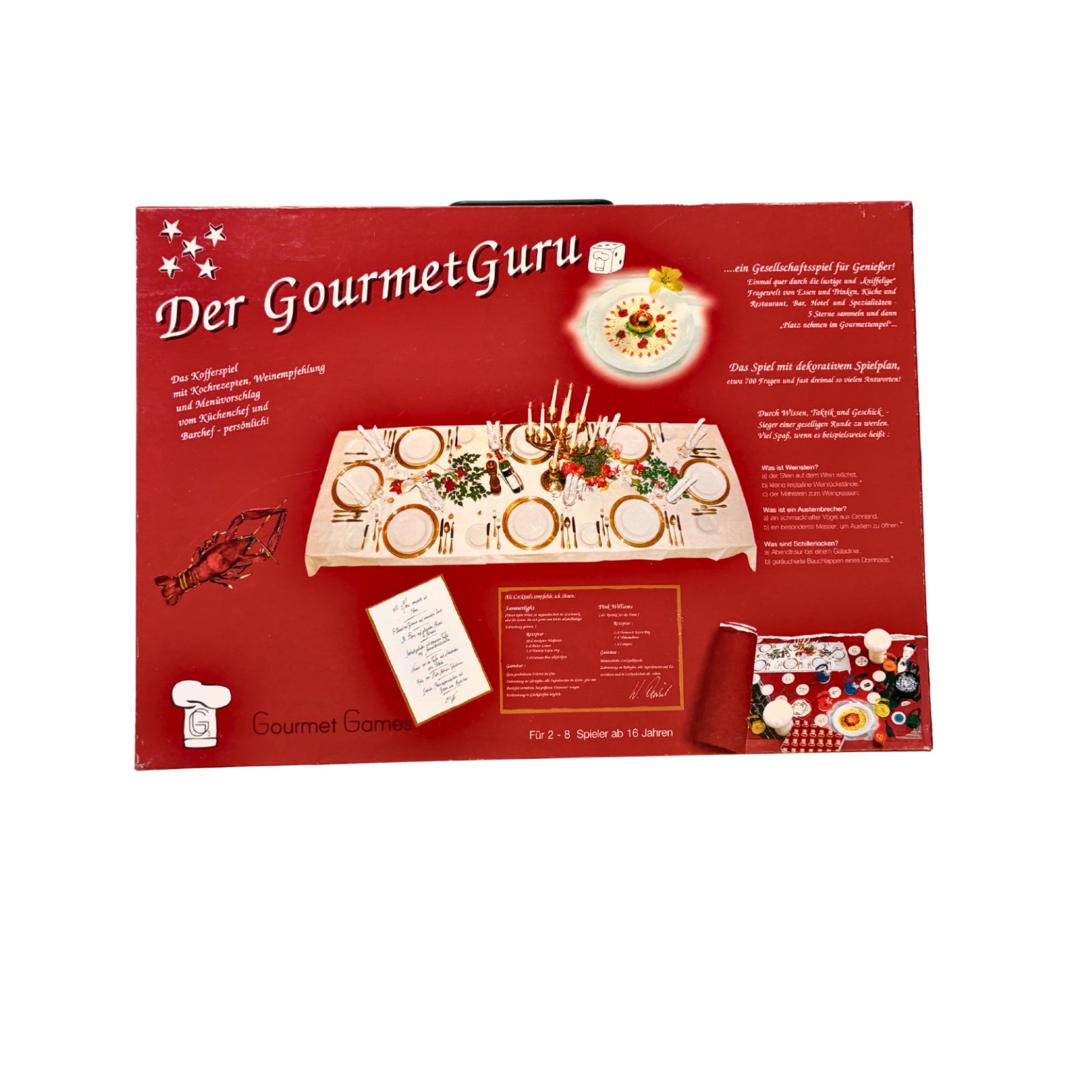 Der Gourmetguru - Brettspiel 6030 – SKU A13697 – Gesellschaftsspiel gebraucht kaufen bei Brettspielimperium