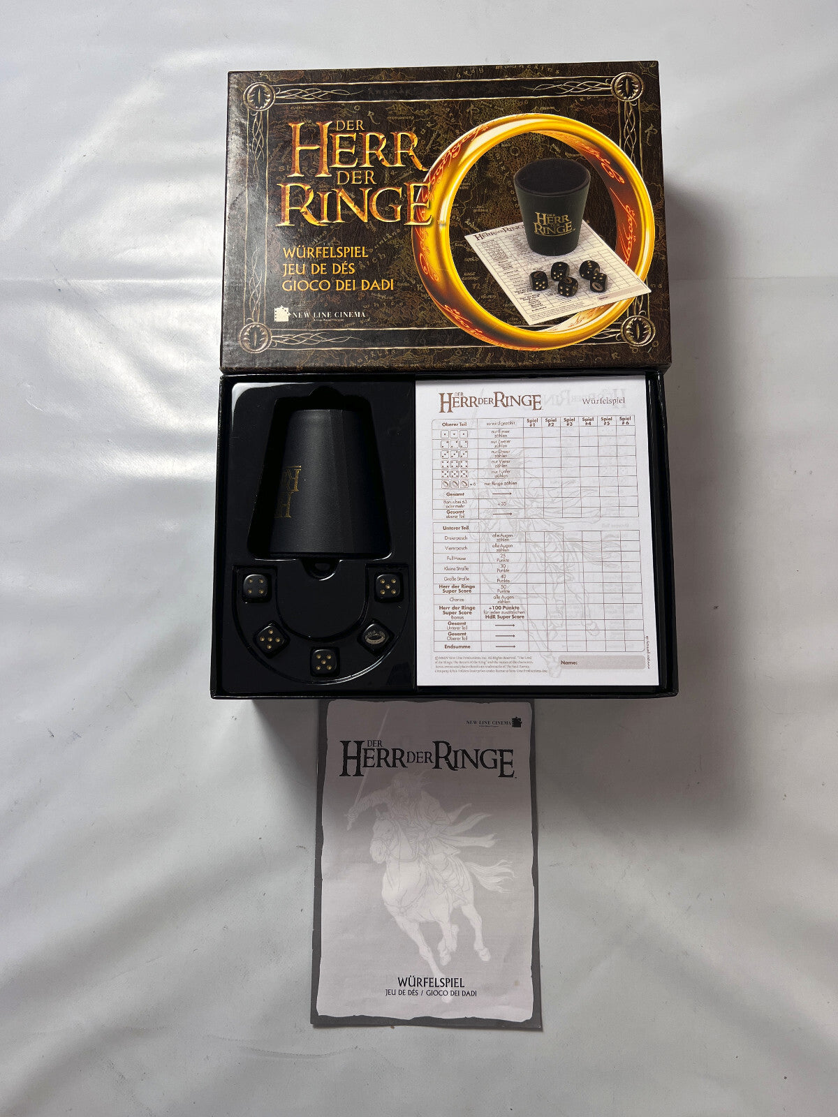 Der Herr Der Ringe Würfelspiel Line Cinema Spiel - Vollständig - Ansicht 2