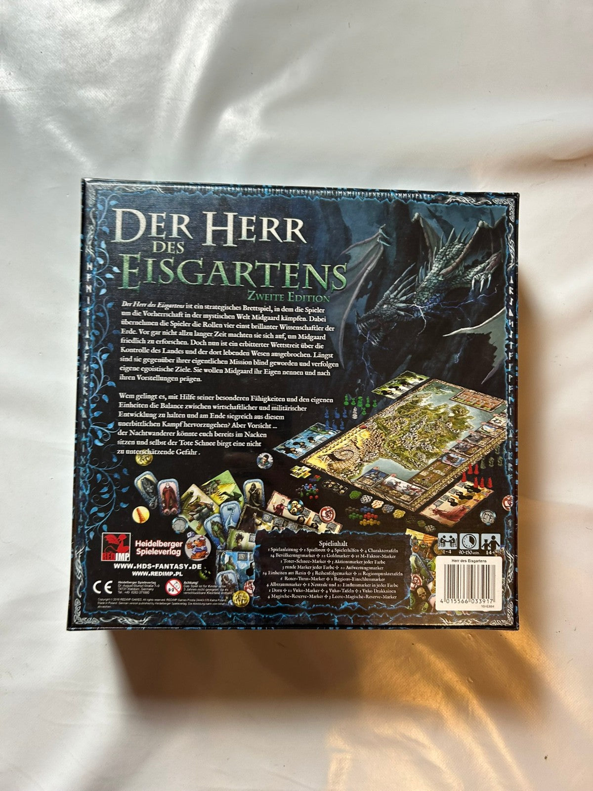 Der Herr des Eisgartens Brettspiel deutsch 2.Edition Heidelberger  NEU in Folie - Ansicht 6