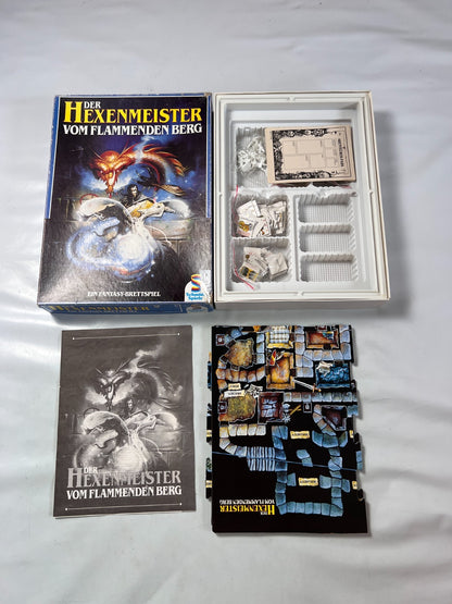 Der Hexenmeister vom flammenden Berg Schmidt Fantasy Brettspiel Vollständig - Ansicht 2