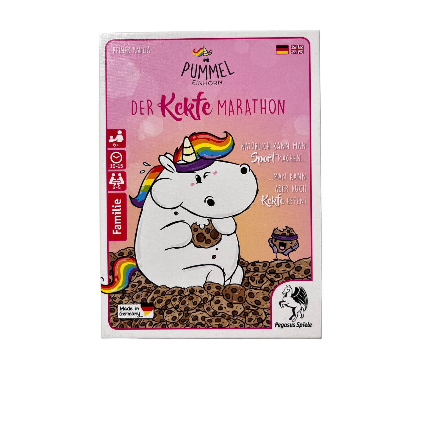 Der Kekfe Marathon - Pummel Einhorn Pegasus Spiele 2018 – SKU A13269 – Gesellschaftsspiel gebraucht kaufen bei Brettspielimperium