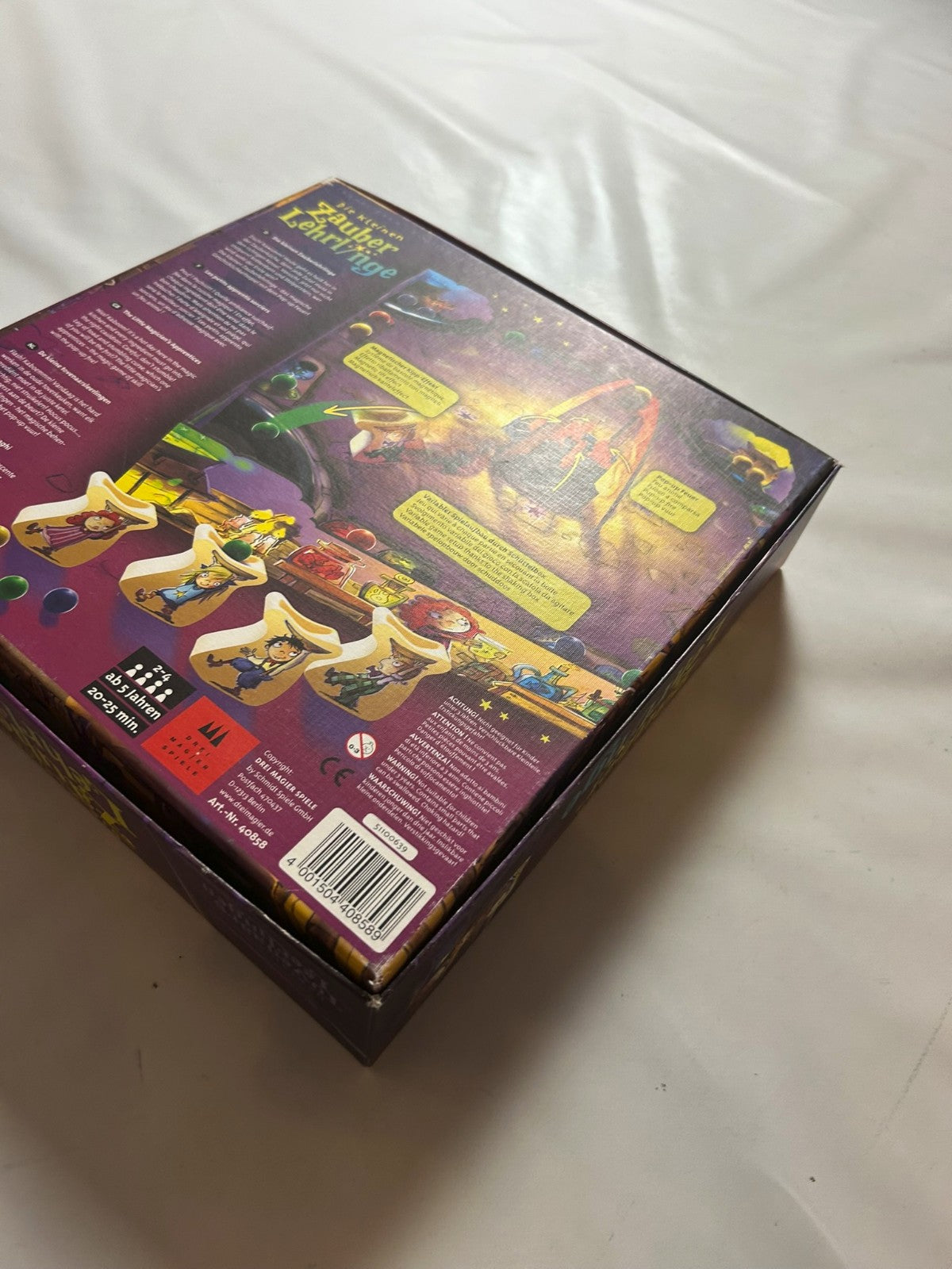 Der kleine Zauberlehrling drei Magier Brettspiel  Vollständig - Ansicht 11