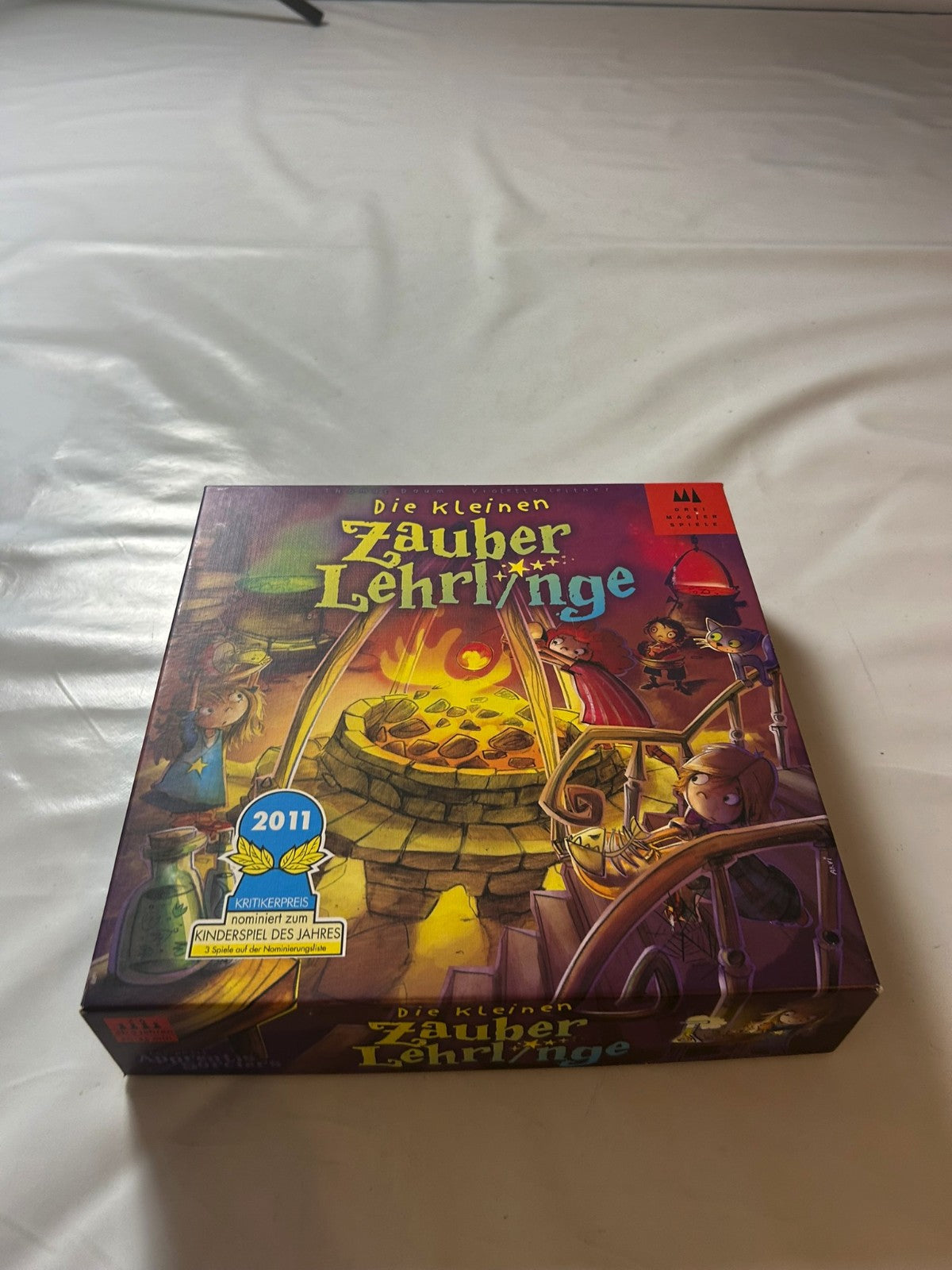 Der kleine Zauberlehrling drei Magier Brettspiel  Vollständig - Ansicht 3