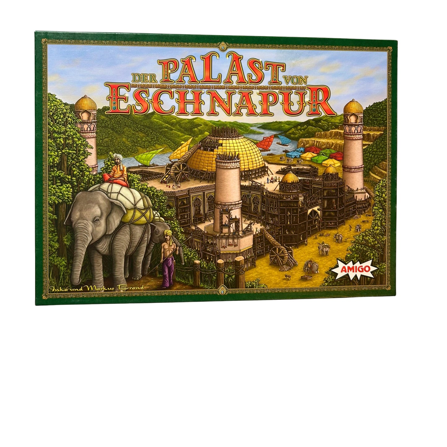 Der Palast von Eschnapur Amigo Brettspiel – SKU A9765 – Gesellschaftsspiel gebraucht kaufen bei Brettspielimperium