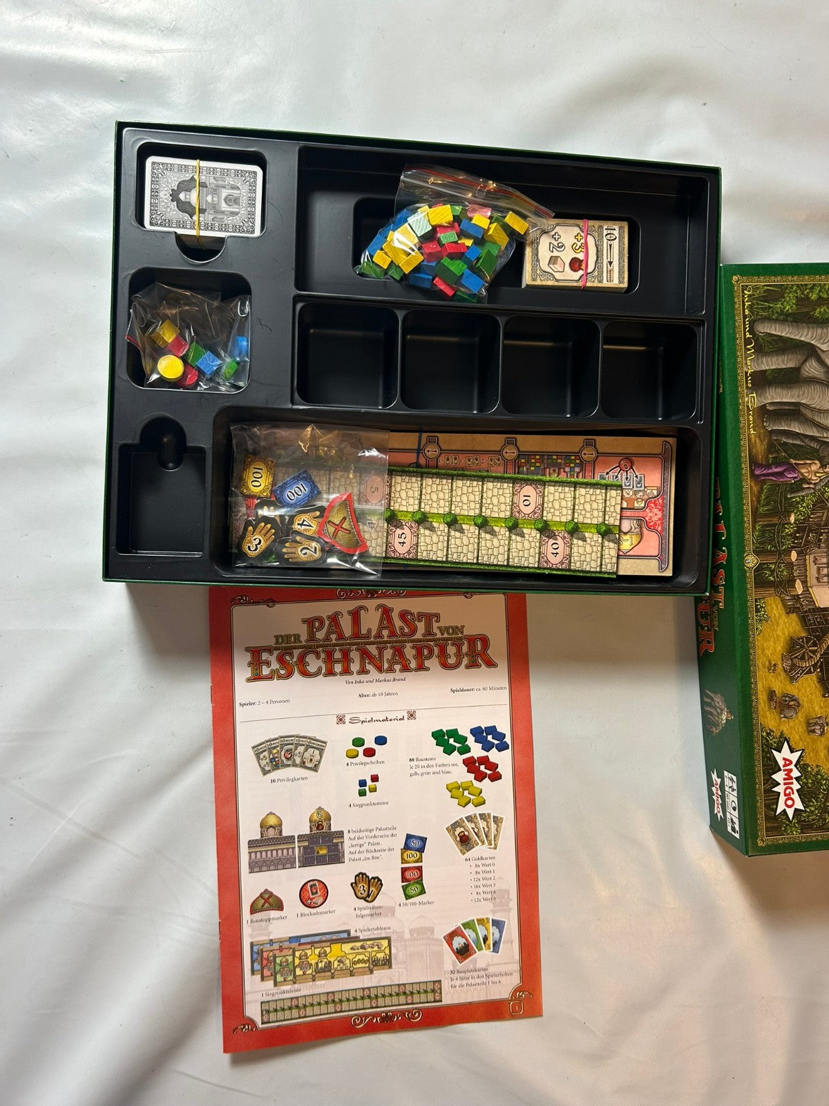 Der Palast von Eschnapur Amigo Brettspiel  Vollständig - Ansicht 5