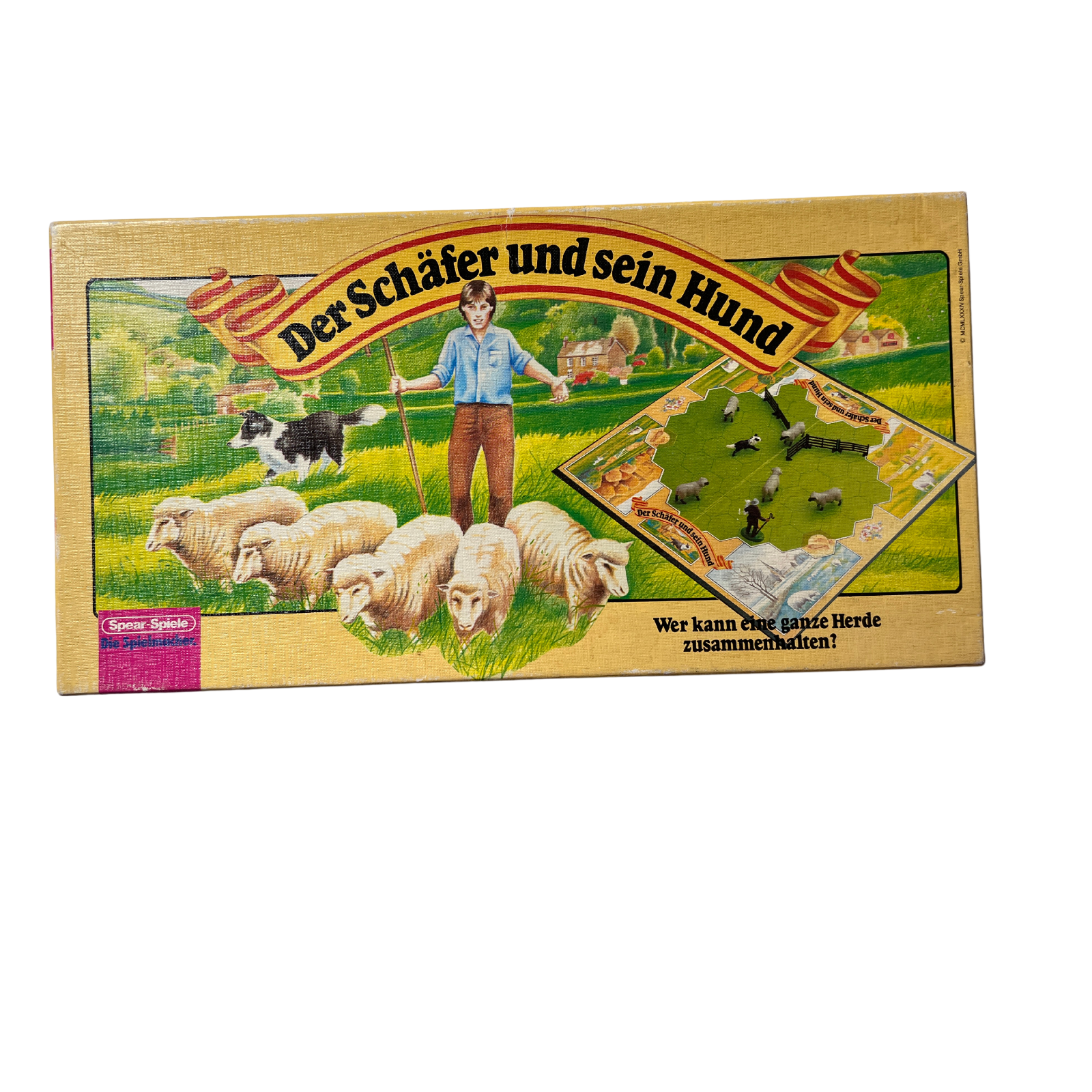Der Schäfer und sein Hund Brettspiel Spear Spiele 1984 Spiel - vollständig - Ansicht 1
