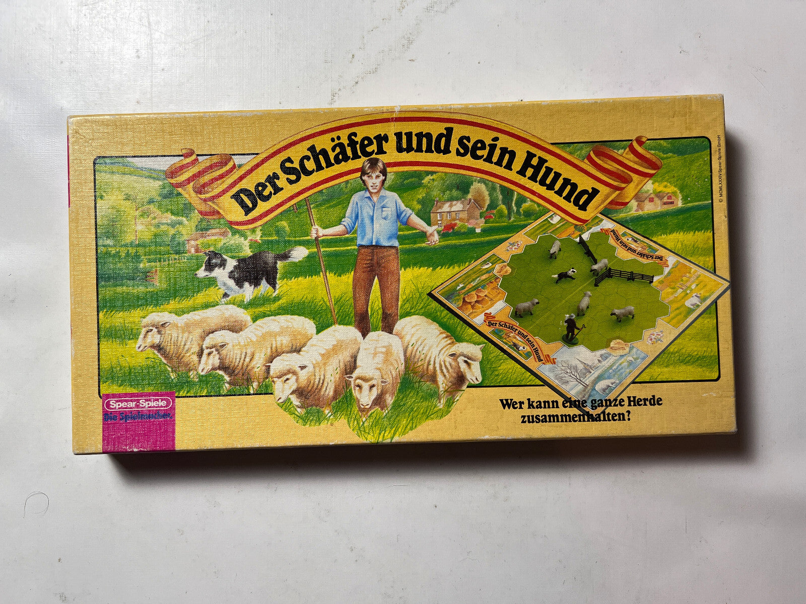 Der Schäfer und sein Hund Brettspiel Spear Spiele 1984 Spiel - vollständig - Ansicht 5