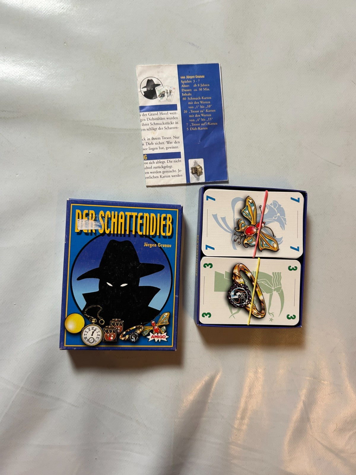 DER SCHATTENDIEB von Amigo  Kartenspiel von Jürgen Gronau  Vollständig - Ansicht 6