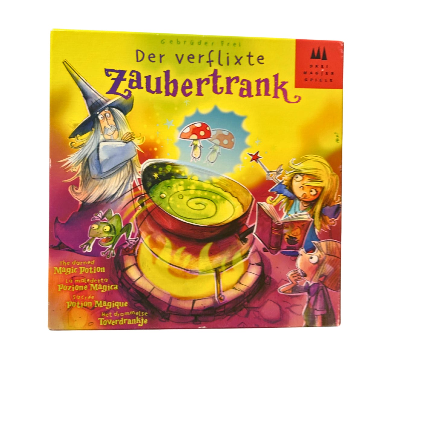 Der verflixte Zaubertrank - Drei Magier Spiele 40861 – SKU A10809 – Gesellschaftsspiel gebraucht kaufen bei Brettspielimperium