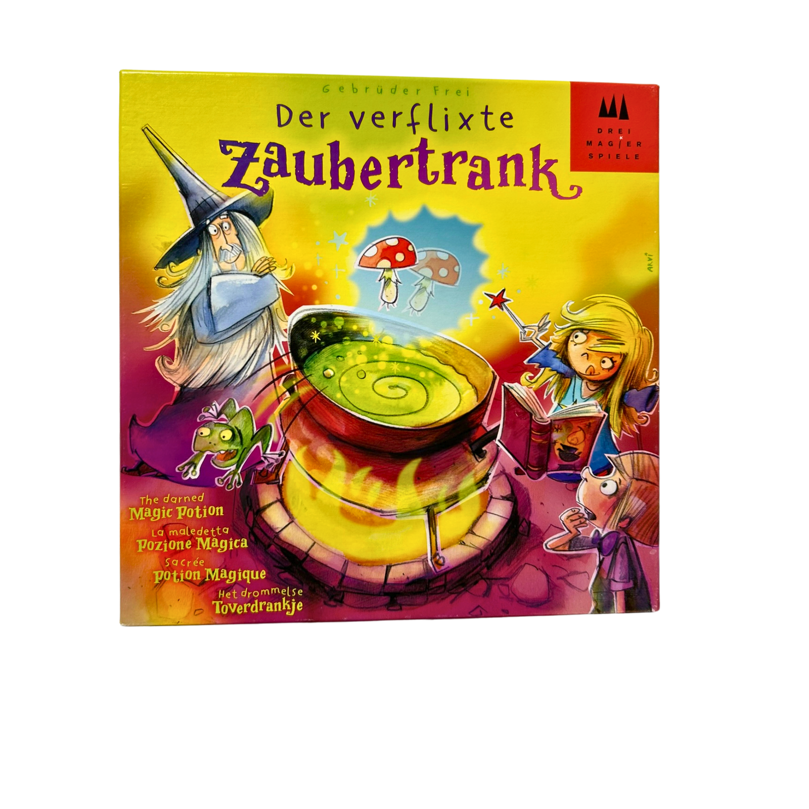 Der verflixte Zaubertrank - Drei Magier Spiele 40861 - Vollständig - Ansicht 1