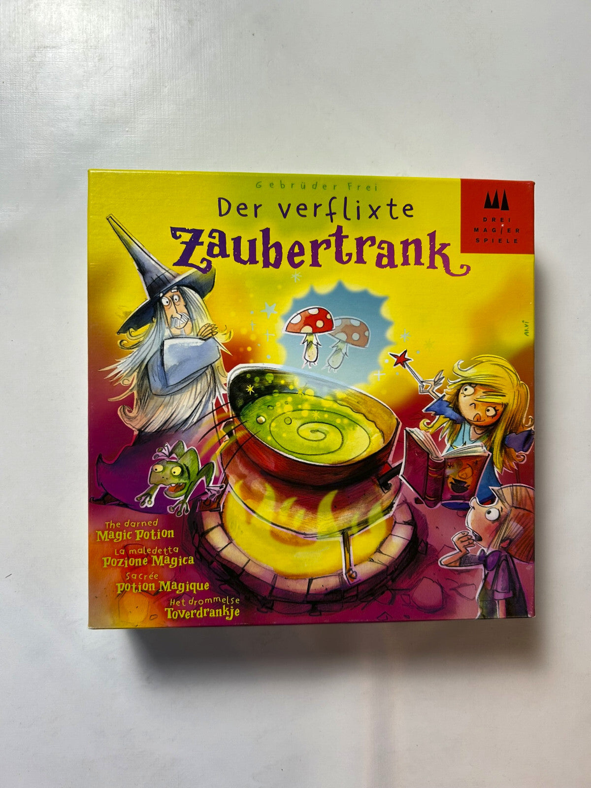 Der verflixte Zaubertrank - Drei Magier Spiele 40861 - Vollständig - Ansicht 2