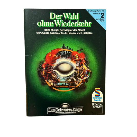 Der Wald ohne Wiederkehr schmidt Spiel Das schwarze Auge Abenteuer 2 Heft – SKU A8036 – Rollenspiel-Buch gebraucht kaufen bei Brettspielimperium