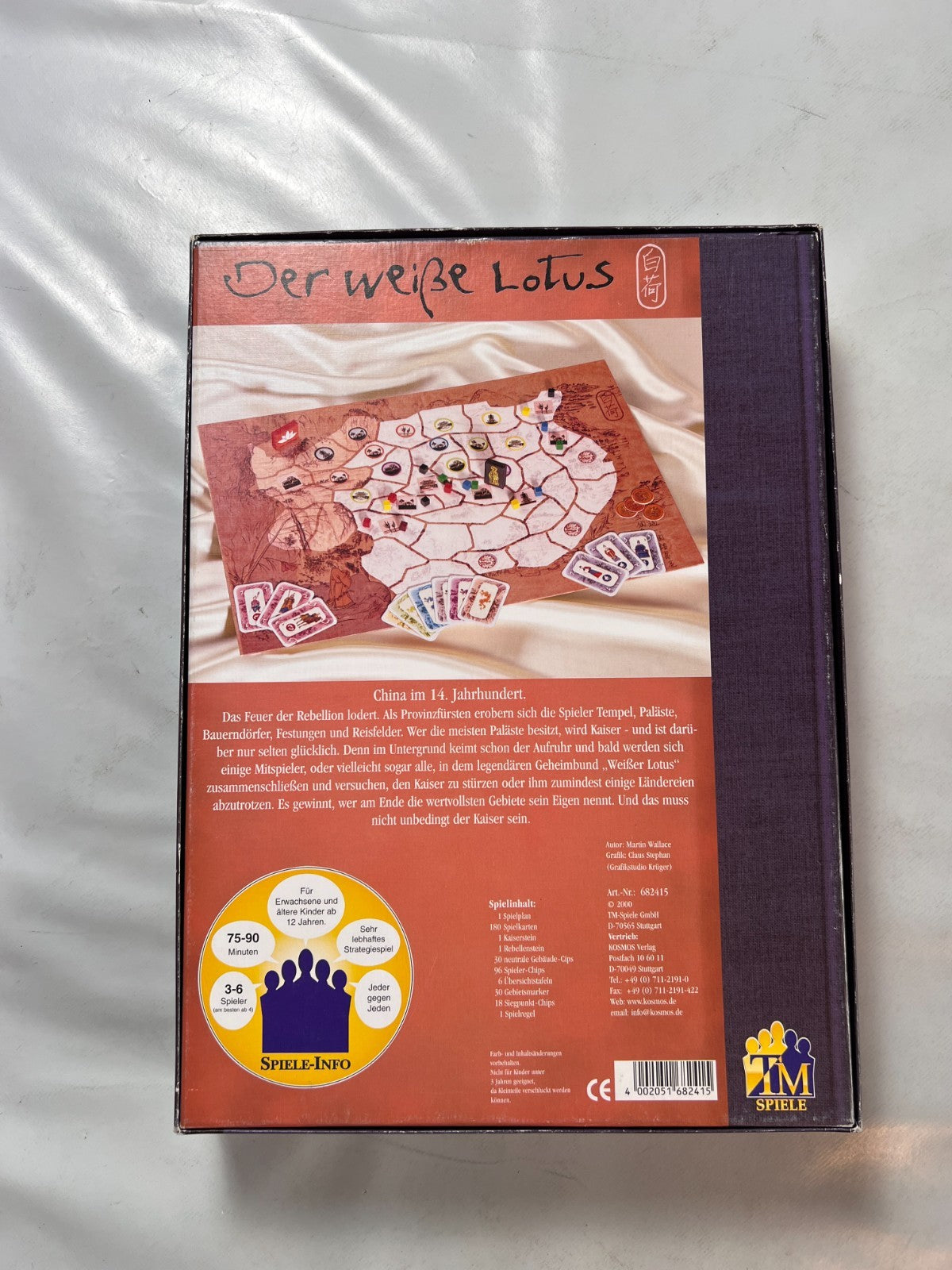 Der weiße Lotus von TM Spiele Brettspiel Gesellschaftsspiel - Vollständig - Ansicht 10