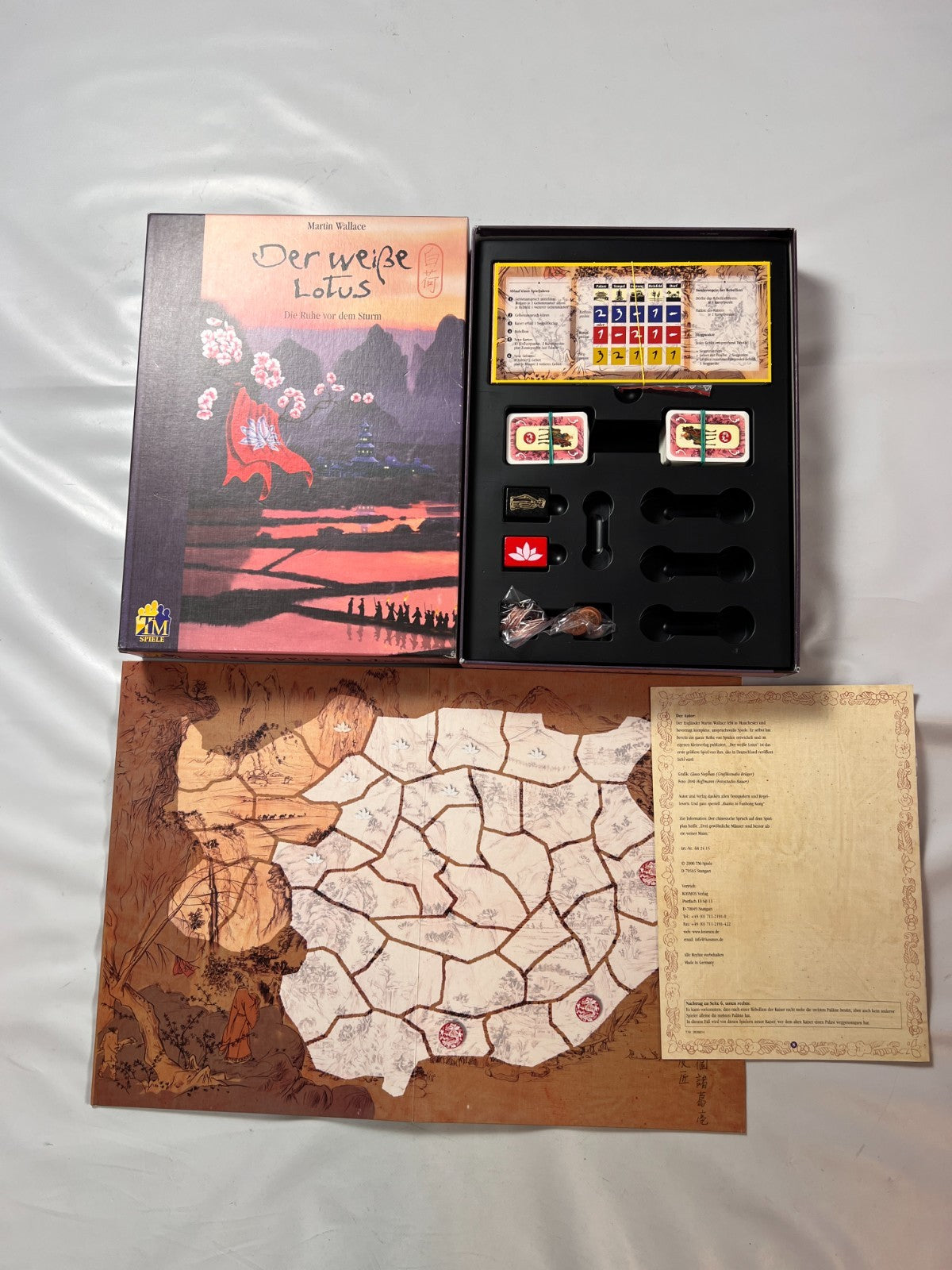 Der weiße Lotus von TM Spiele Brettspiel Gesellschaftsspiel - Vollständig - Ansicht 2