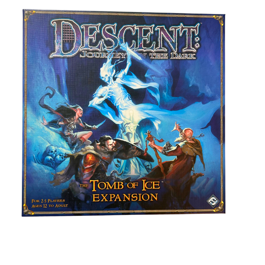 Descent Erweiterung, Tomb of ice englisch Fantasy Flight  Unbespielt - Ansicht 1