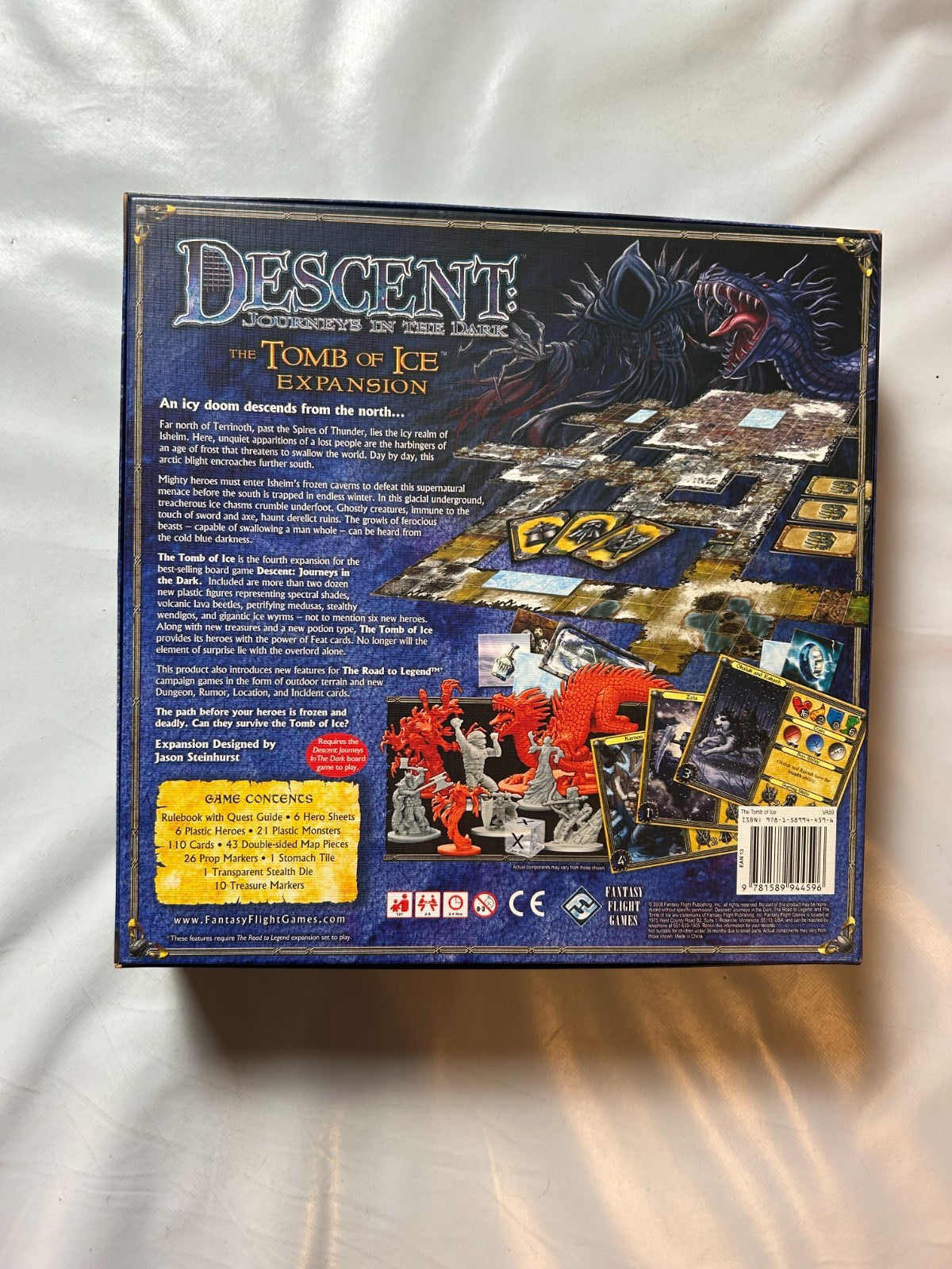 Descent Erweiterung, Tomb of ice englisch Fantasy Flight  Unbespielt - Ansicht 11