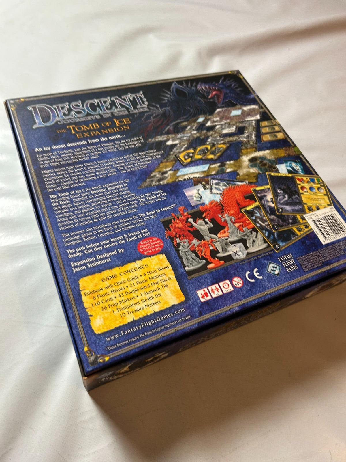 Descent Erweiterung, Tomb of ice englisch Fantasy Flight  Unbespielt - Ansicht 14