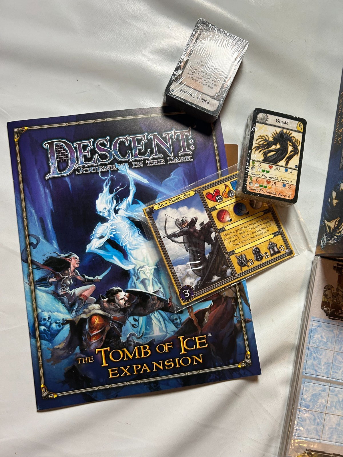 Descent Erweiterung, Tomb of ice englisch Fantasy Flight  Unbespielt - Ansicht 9