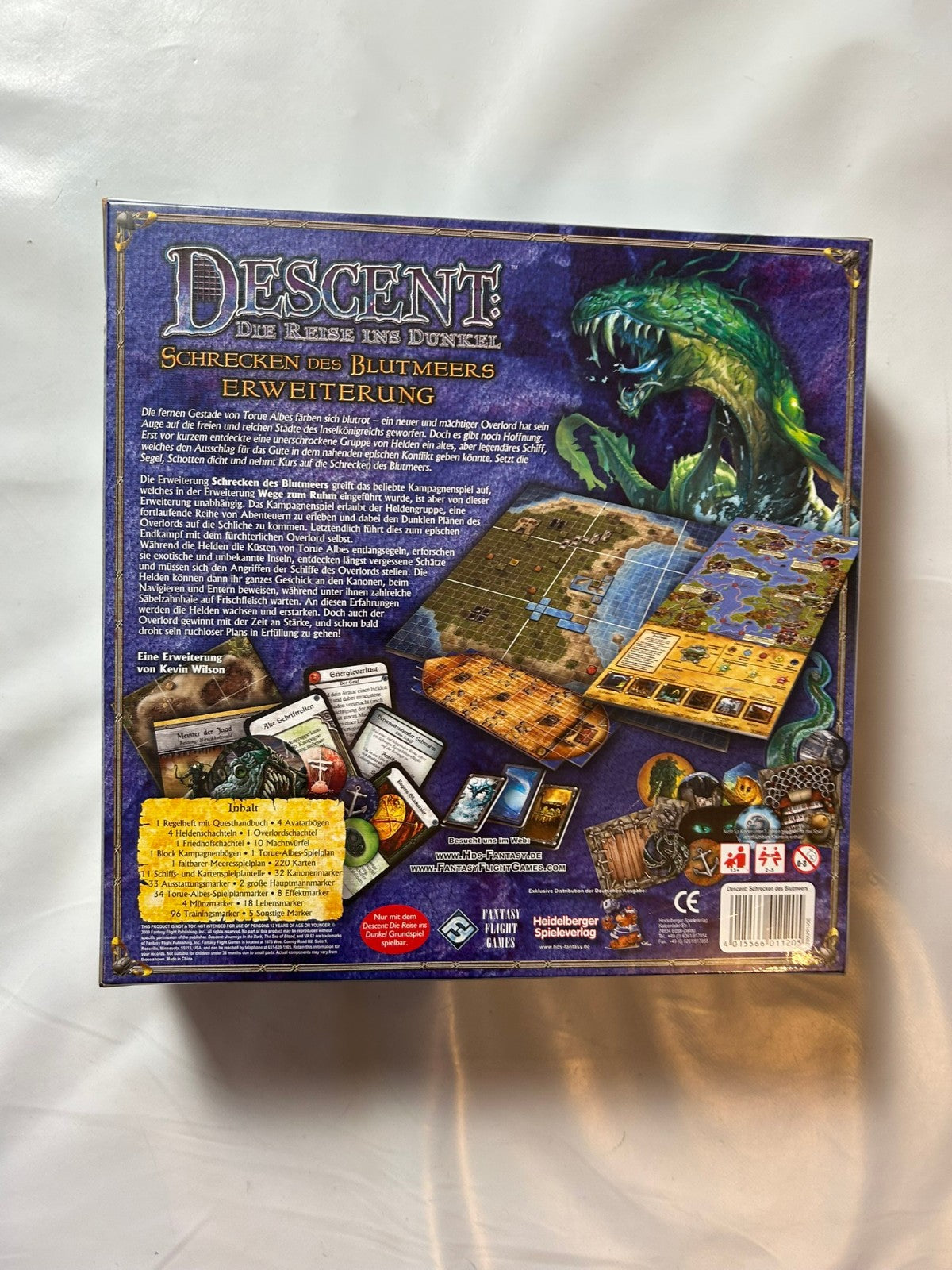 Descent Reise Ins Dunkel Schrecken des Blutmeers Erweiterung  Neu in Folie - Ansicht 6