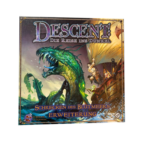 Descent Reise Ins Dunkel Schrecken des Blutmeers Erweiterung – SKU W10015 – Gesellschaftsspiel neu kaufen bei Brettspielimperium