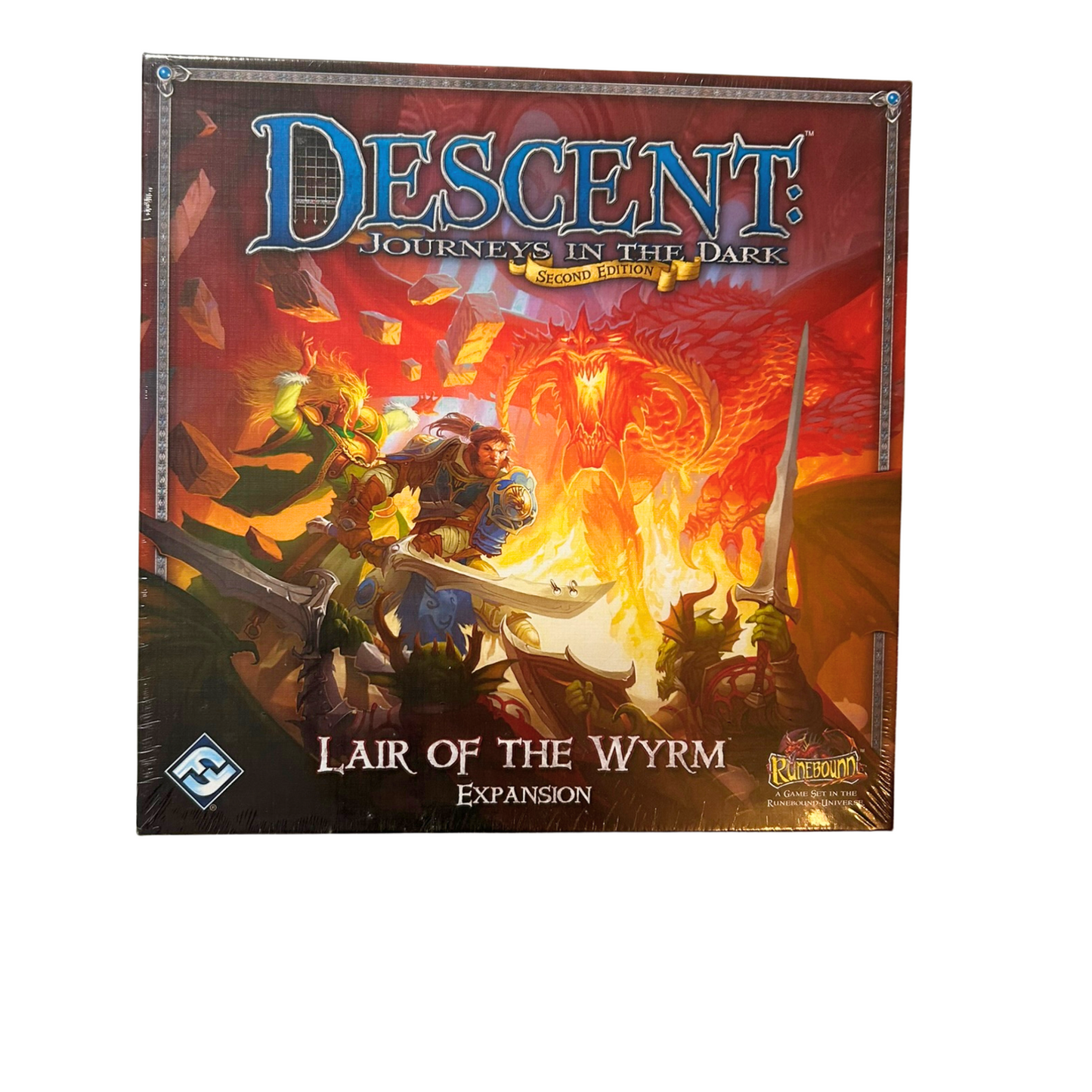 Descent Second Edition Lair of the Wyrm Englische Ausgabe  Neu in Folie - Ansicht 1