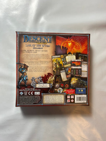 Descent Second Edition Lair of the Wyrm Englische Ausgabe  Neu in Folie - Ansicht 6