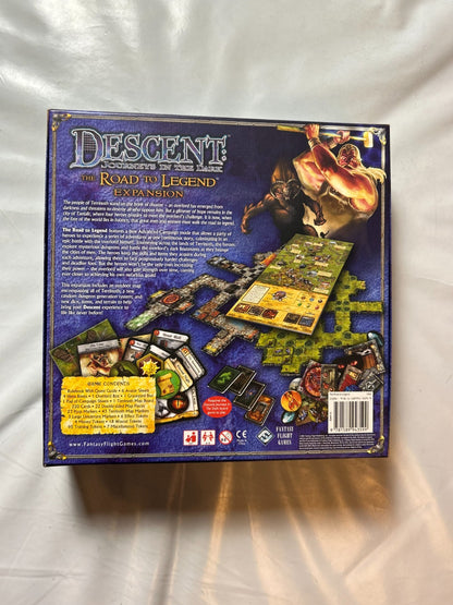 Descent the Road To Legend expansion ENGLISCH Fantasy Flight  unbespielt - Ansicht 11