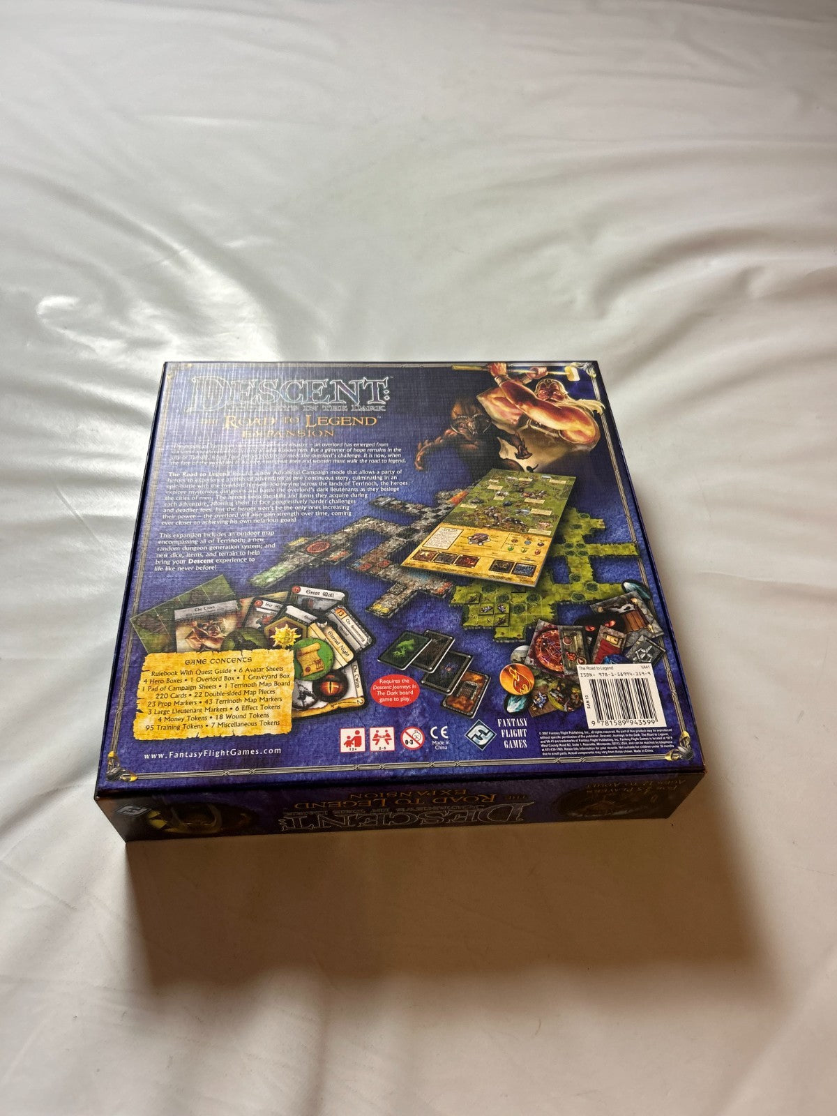 Descent the Road To Legend expansion ENGLISCH Fantasy Flight  unbespielt - Ansicht 12