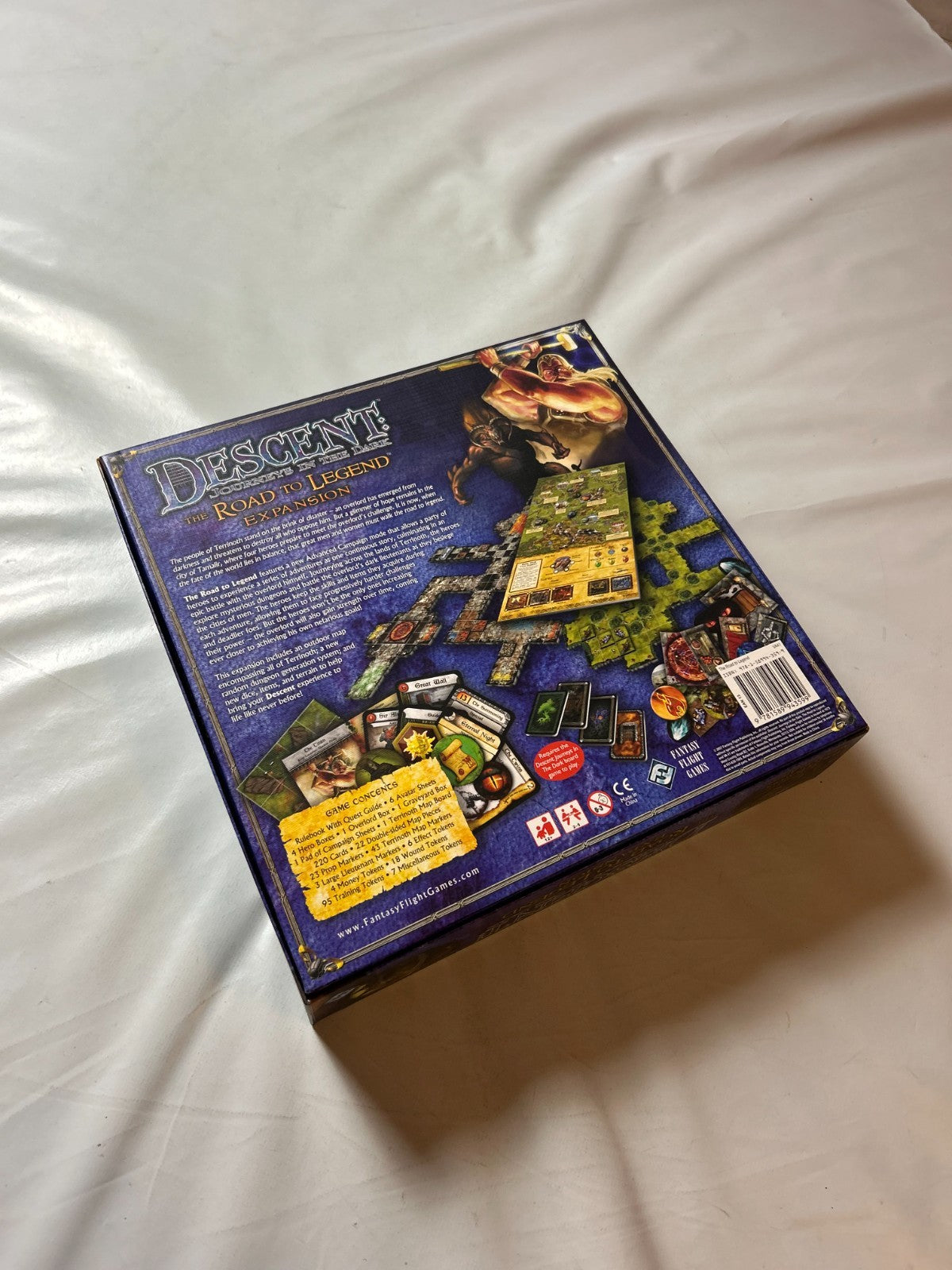 Descent the Road To Legend expansion ENGLISCH Fantasy Flight  unbespielt - Ansicht 14