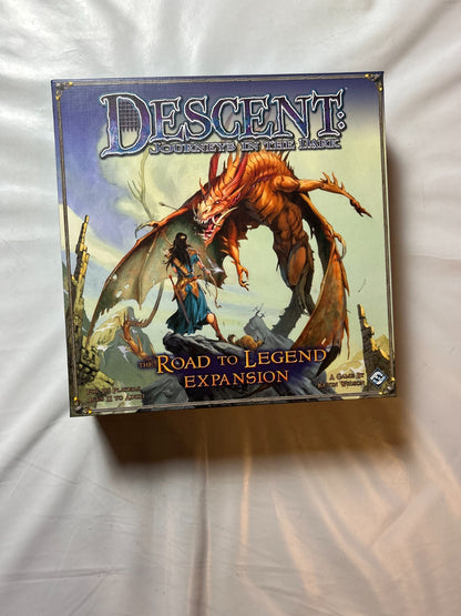 Descent the Road To Legend expansion ENGLISCH Fantasy Flight  unbespielt - Ansicht 2